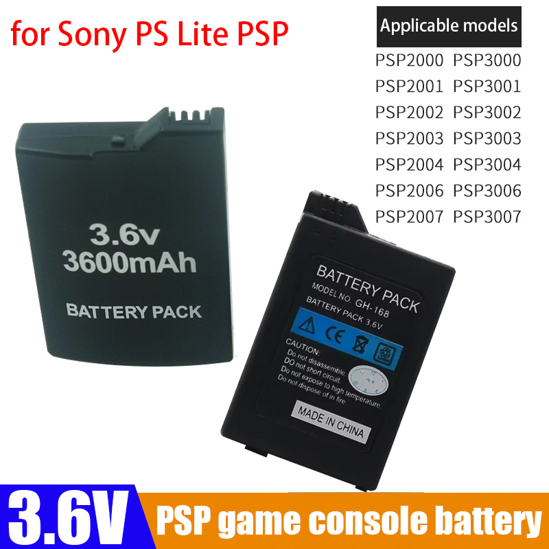 Gaming Console Psp - Встроенный аккумулятор 3,6 В, 3600 мАч
