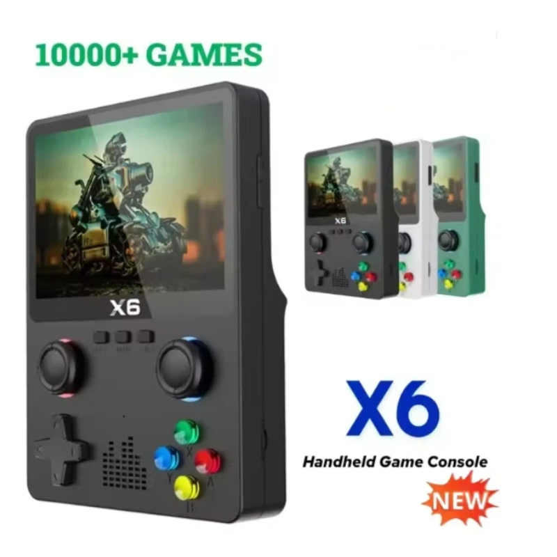 Gaming Console X6 X6 64 Gb - Портативная игровая консоль X6, ретро-игровая приставка