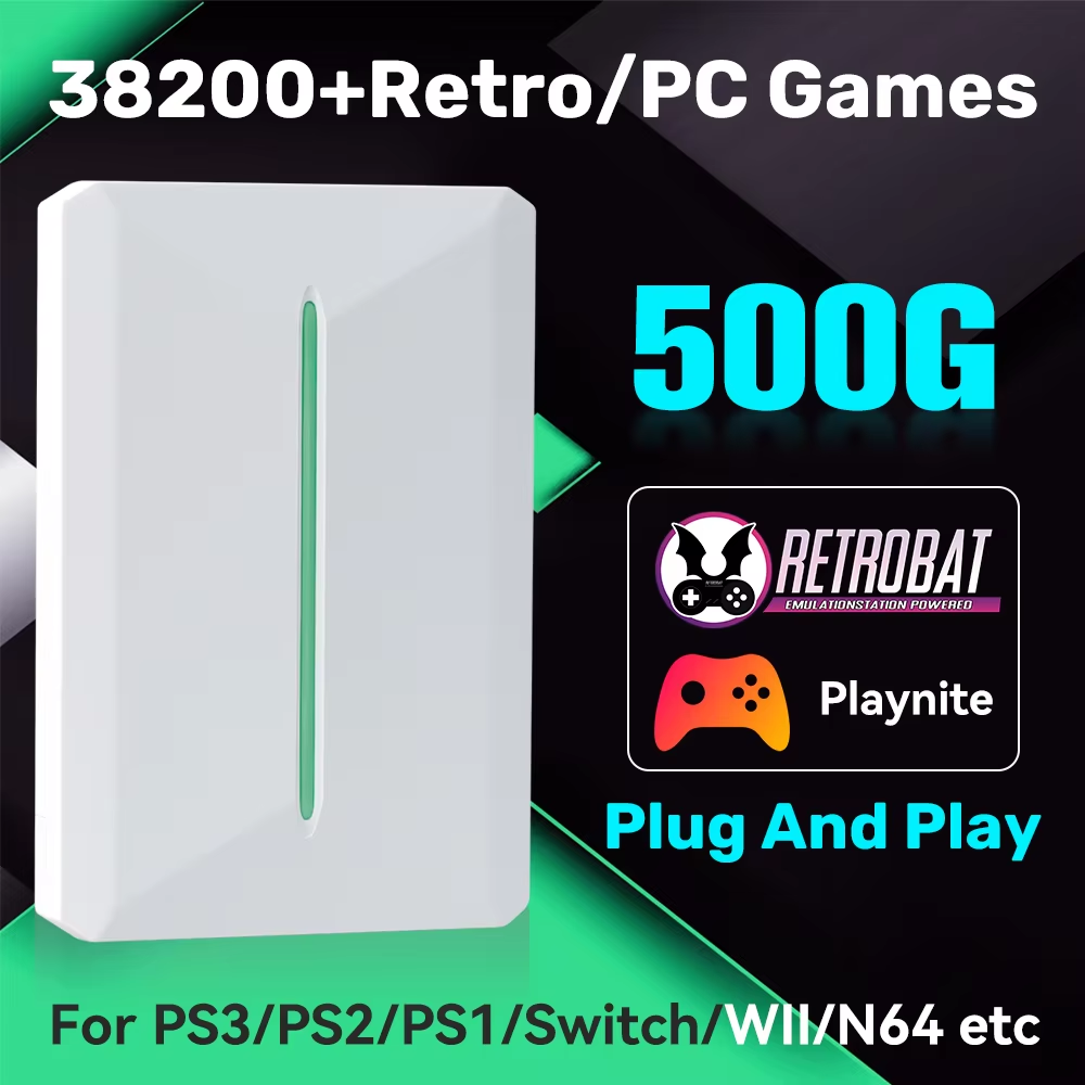 Gaming Console Ps3 - Игровой жесткий диск JMachen PR500G Retro