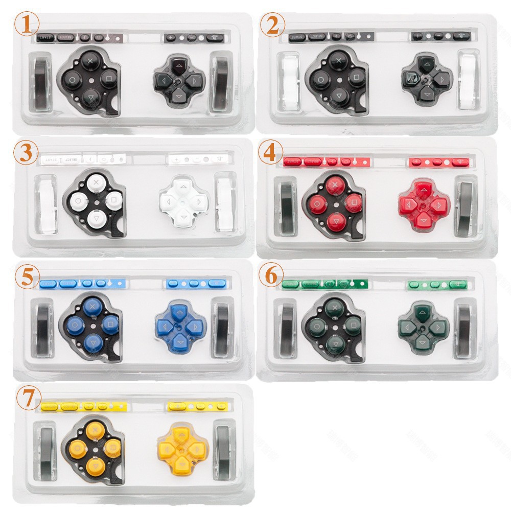 Gaming Console Psp - Комплект кнопок ABXY, Select, Start, Home,