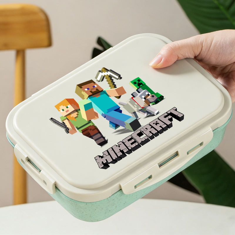 Gaming Console With Minecraft - Ланч-бокс Minecrafted Bento: контейнеры для еды
