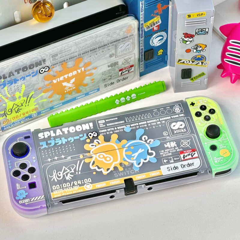 Gaming Console With Tv - Тонкий защитный чехол Splatoon 3 Switch