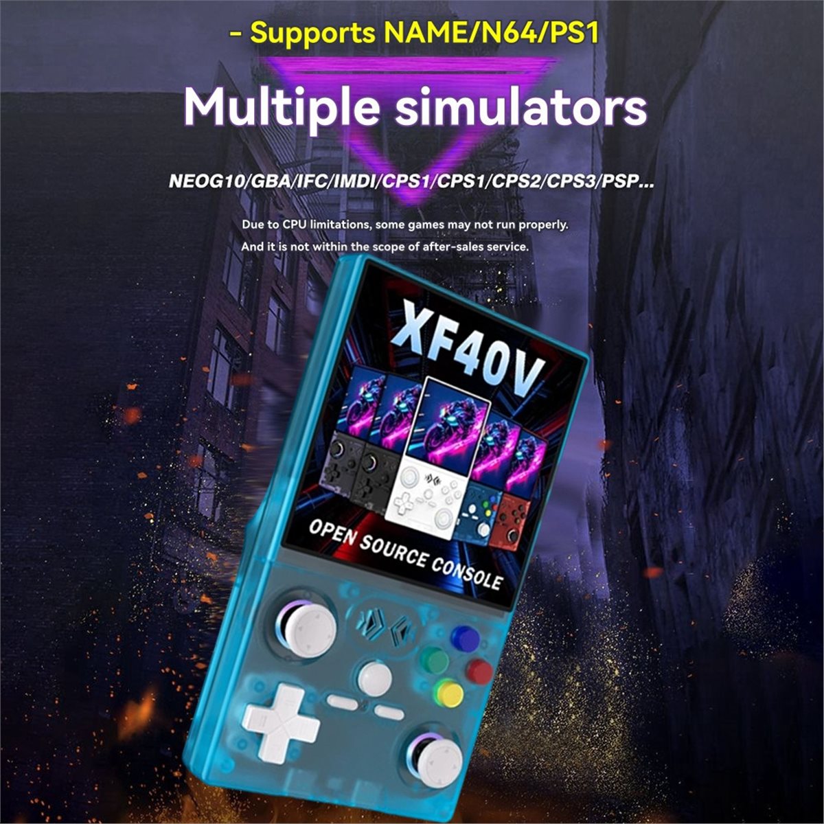 Gaming Console Retro Handheld - Портативная игровая консоль A86G NEW XF40V
