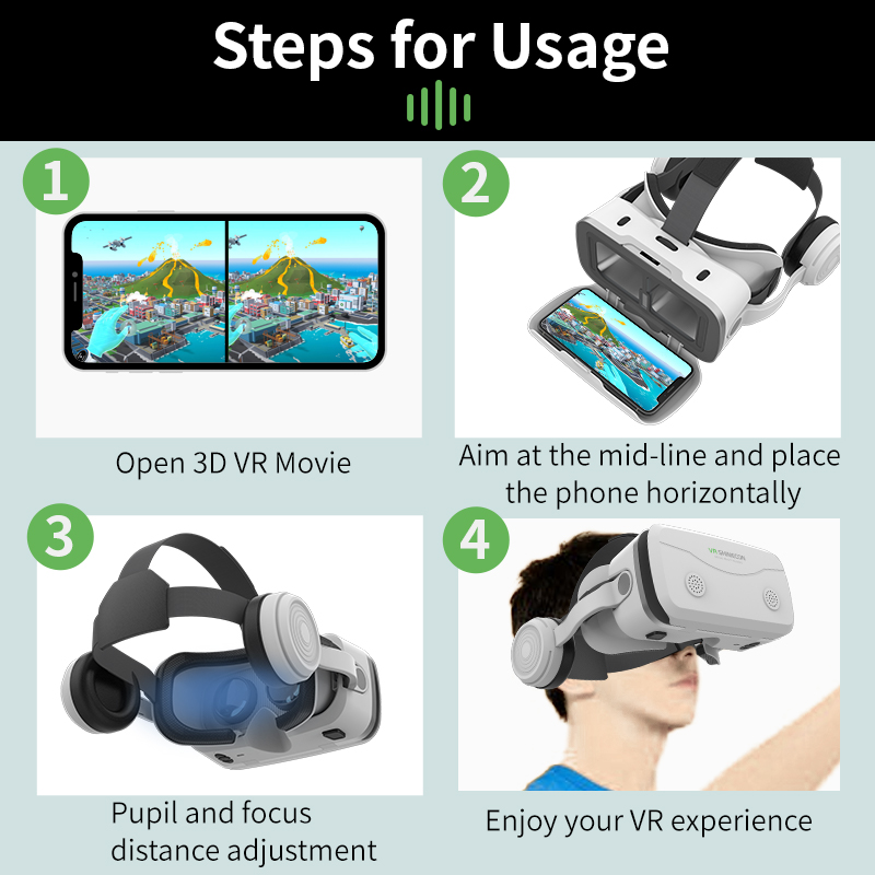 3D Viar телефон виртуальной ре – обзор и цена Gaming Console Vr