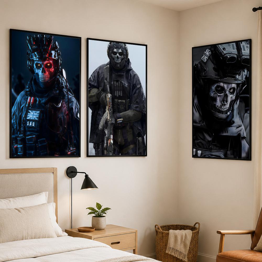 Постер Call of Duty Simon Ghos – обзор и цена Gaming Console Wallpaper