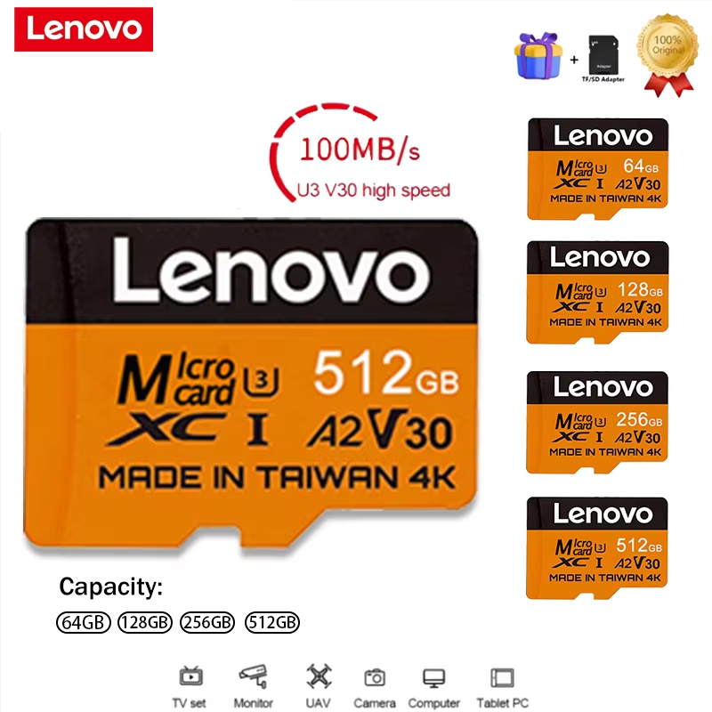 Карты памяти Lenovo Secure 512 – обзор и цена Gaming Console Lenovo