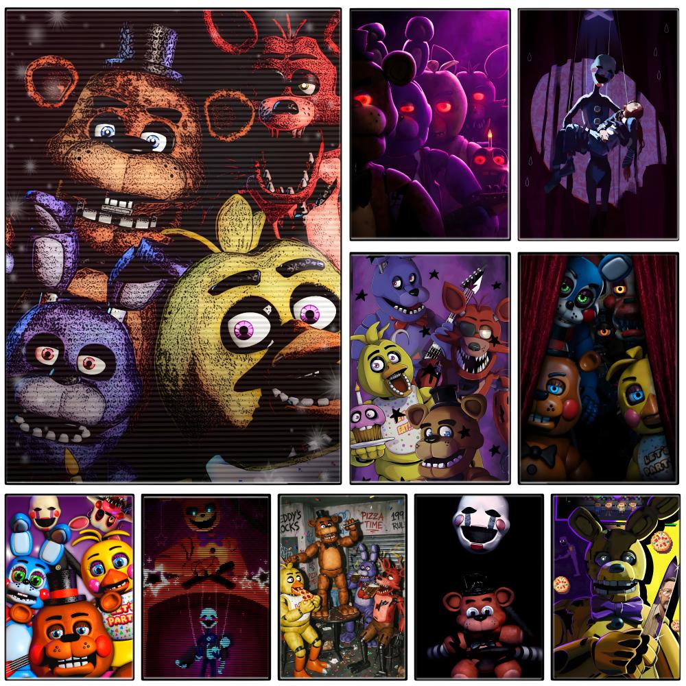 Постер Dark Animatronic Horror – обзор и цена Gaming Console Wallpaper