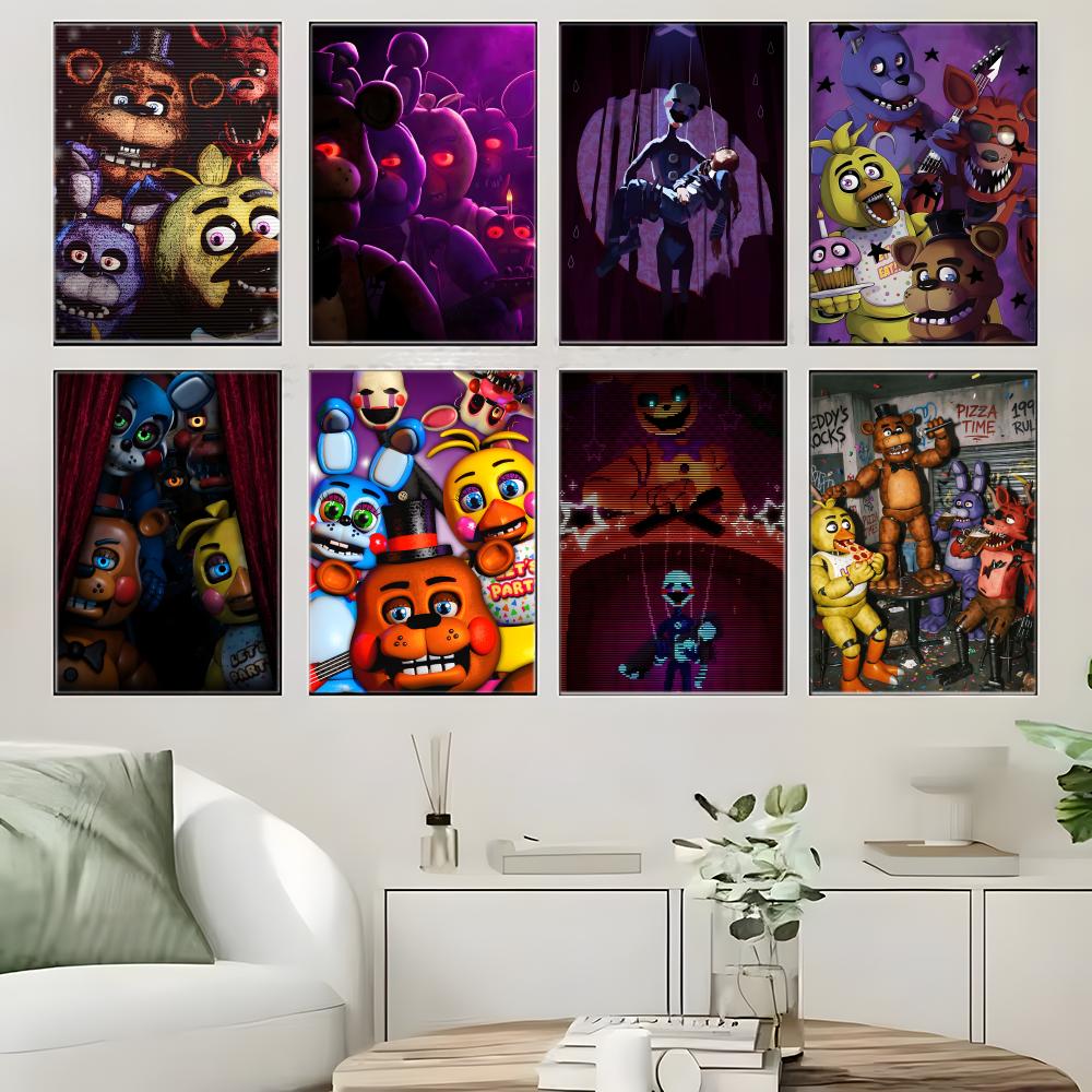 Постер Dark Animatronic Horror – обзор и цена Gaming Console Wallpaper