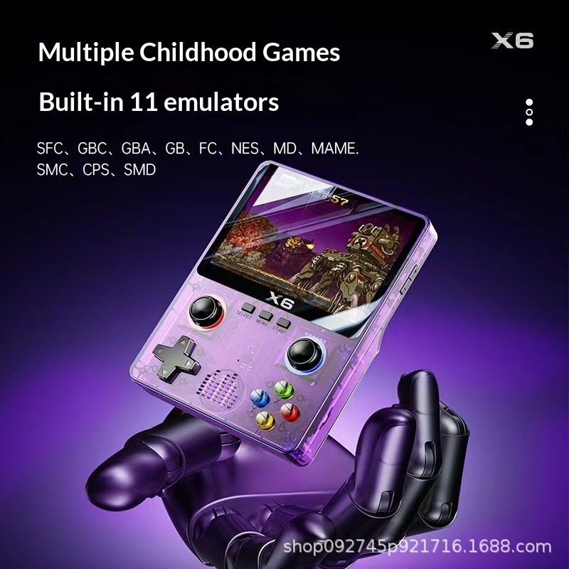 Портативная игровая консоль X6 – обзор и цена Gaming Console X6 X6 64 Gb