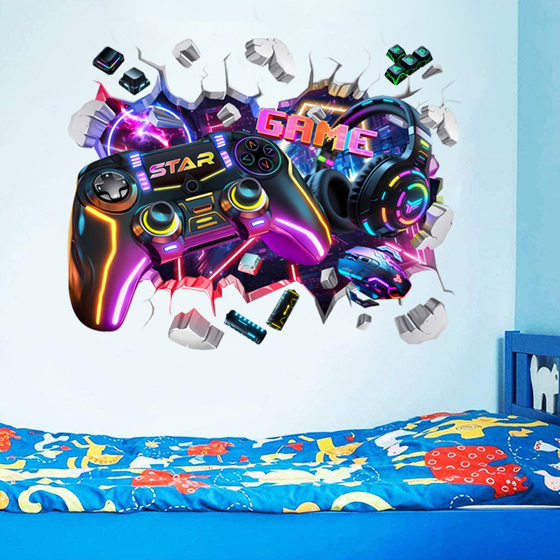 Большие виниловые наклейки для – обзор и цена Gaming Console Wallpaper
