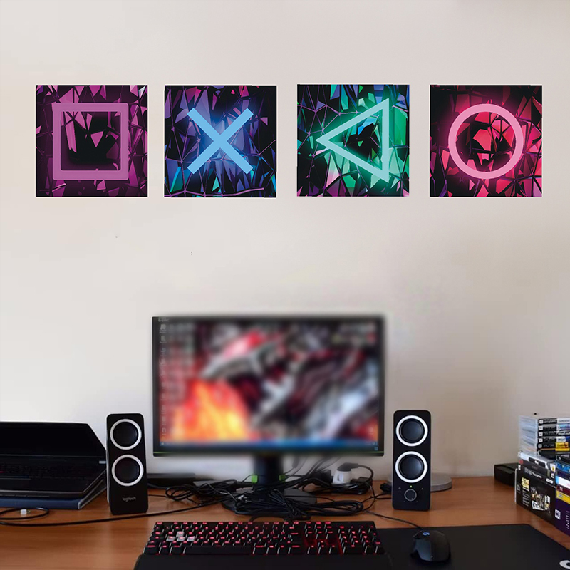 4 шт., детская игровая комната – обзор и цена Gaming Console Wallpaper