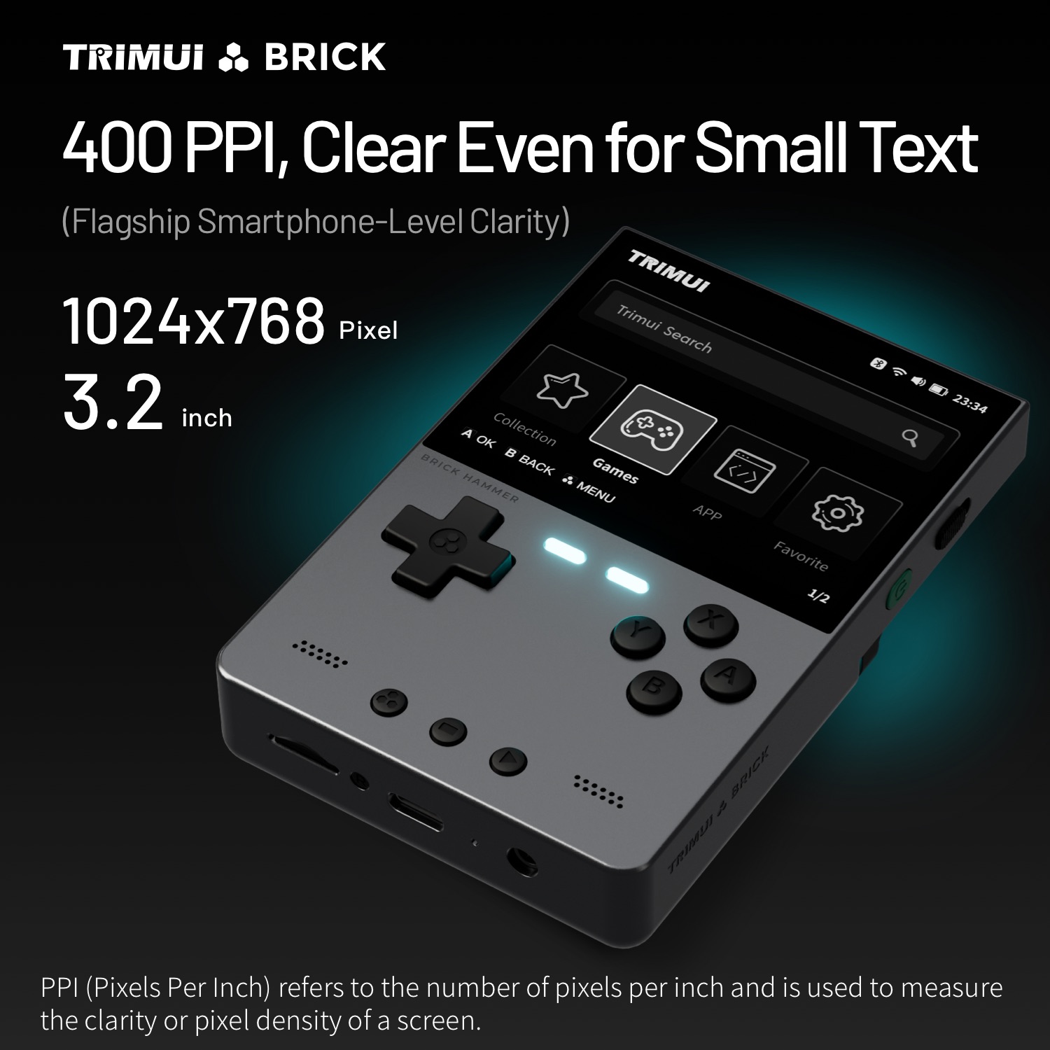 TRIMUI BRICK HAMMER Ретро порт – обзор и цена Gaming Console Car