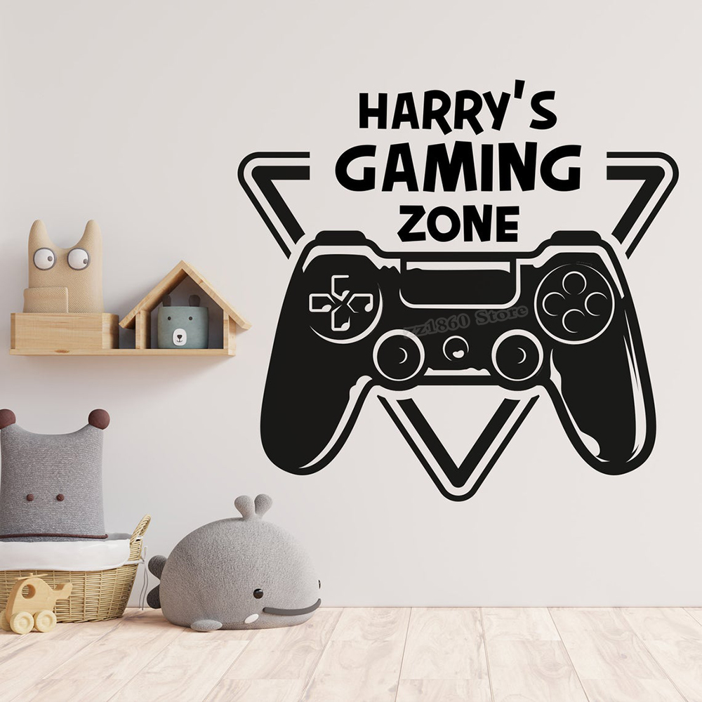 Настенная Наклейка с названием – обзор и цена Gaming Console Wallpaper