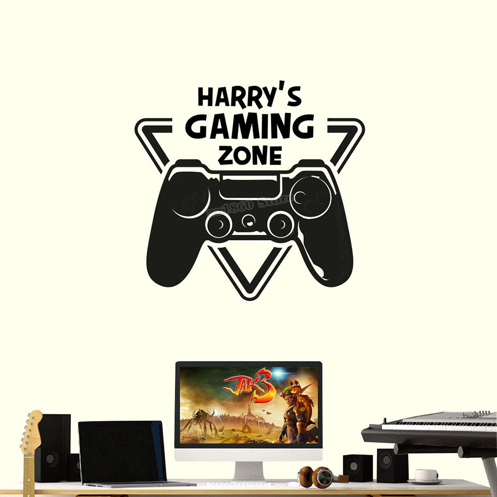 Настенная Наклейка с названием – обзор и цена Gaming Console Wallpaper