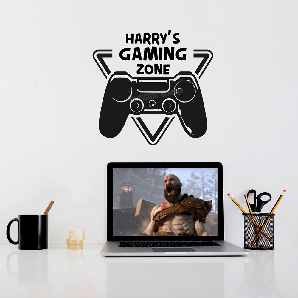 Настенная Наклейка с названием – обзор и цена Gaming Console Wallpaper