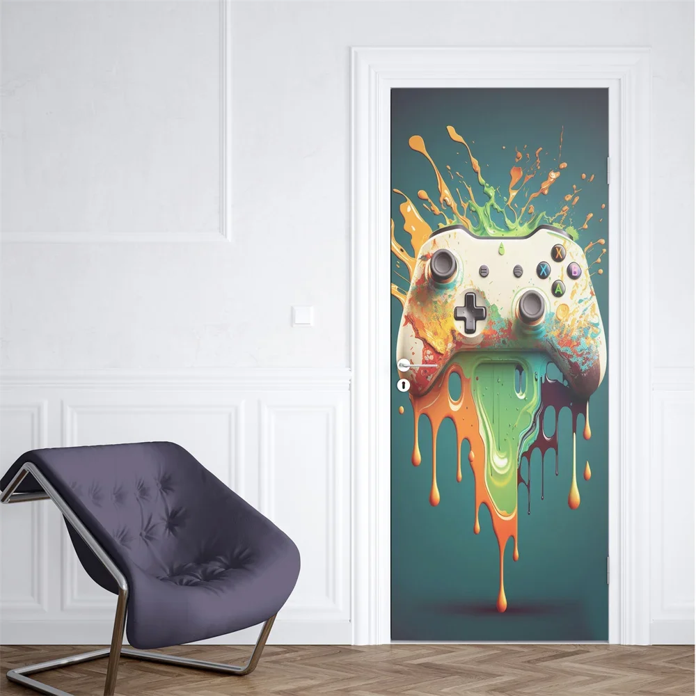 Неоновые панковские наклейки н – обзор и цена Gaming Console Wallpaper