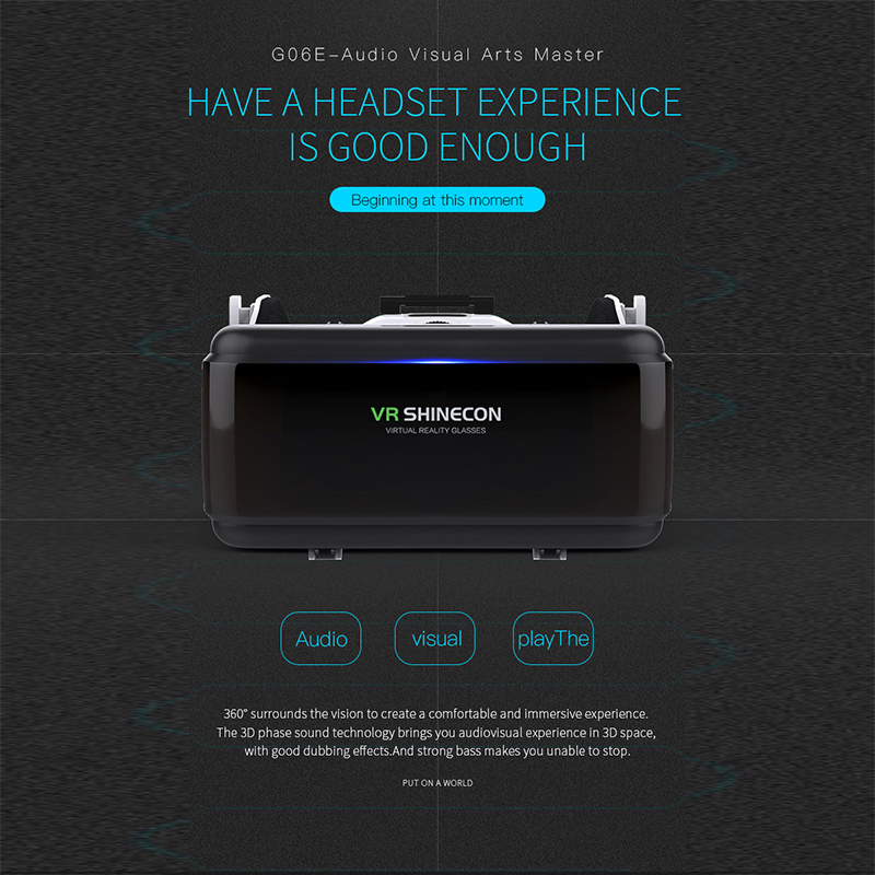 VR Shinecon G06 шлем 3 D 3D ви – обзор и цена Gaming Console Vr